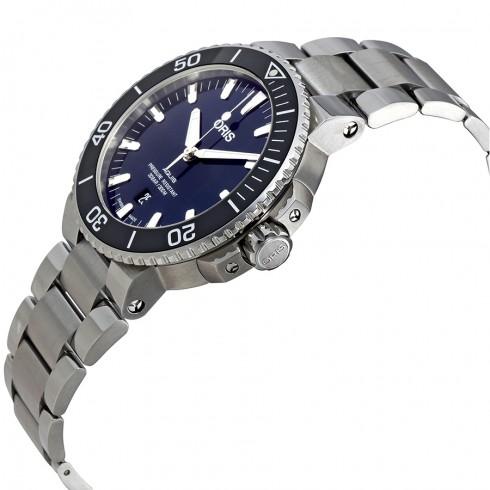 Aquis Automatic Blue Dial Men s Watch